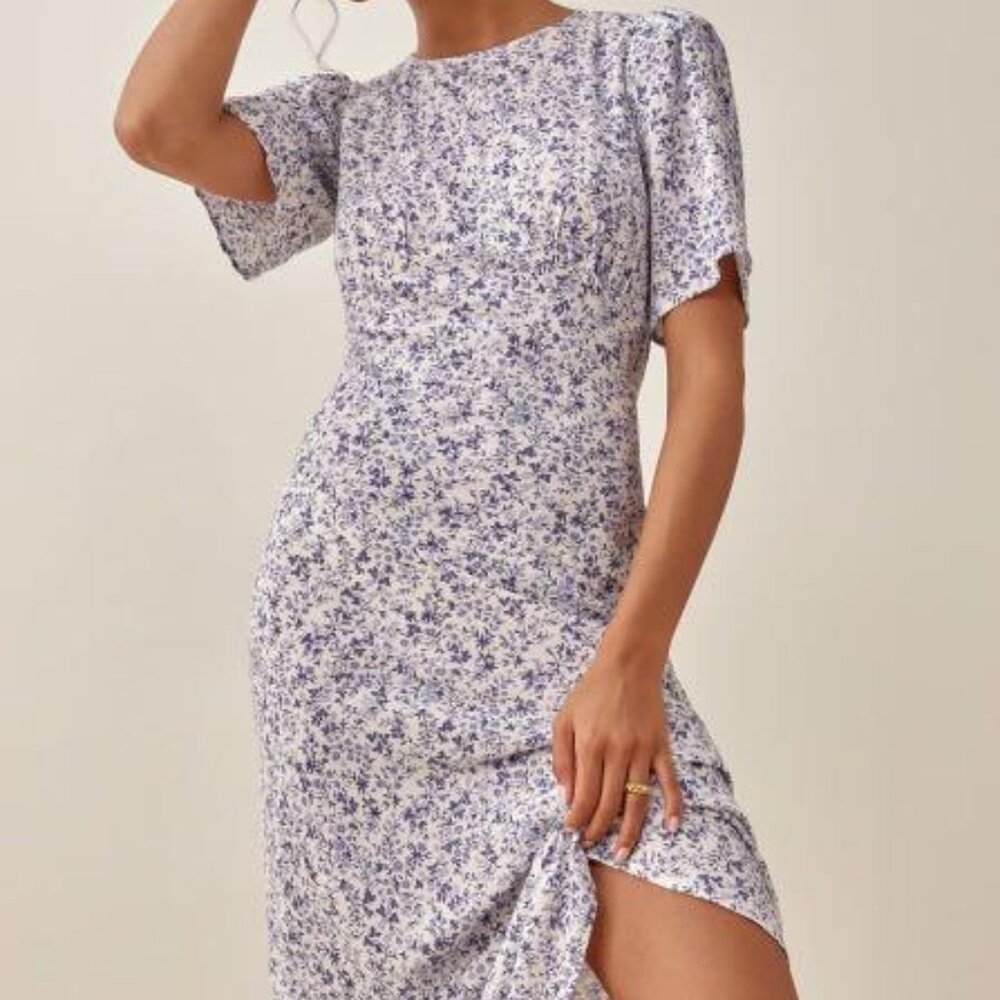 Reformation Nat Dress, Johanna Floral Print